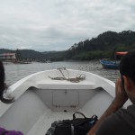 On the boat to Bako National Park